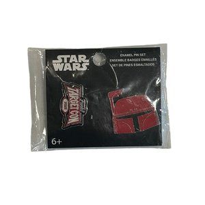 STAR Wars Boba Fett Mandelorian Enamel Pin Funko Targetcon 2022 NIB